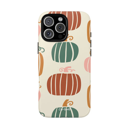 Whimsical Pumpkin Harmony - iPhone Case