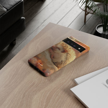 Hedgehog Rests Dreaming - Google Pixel Case