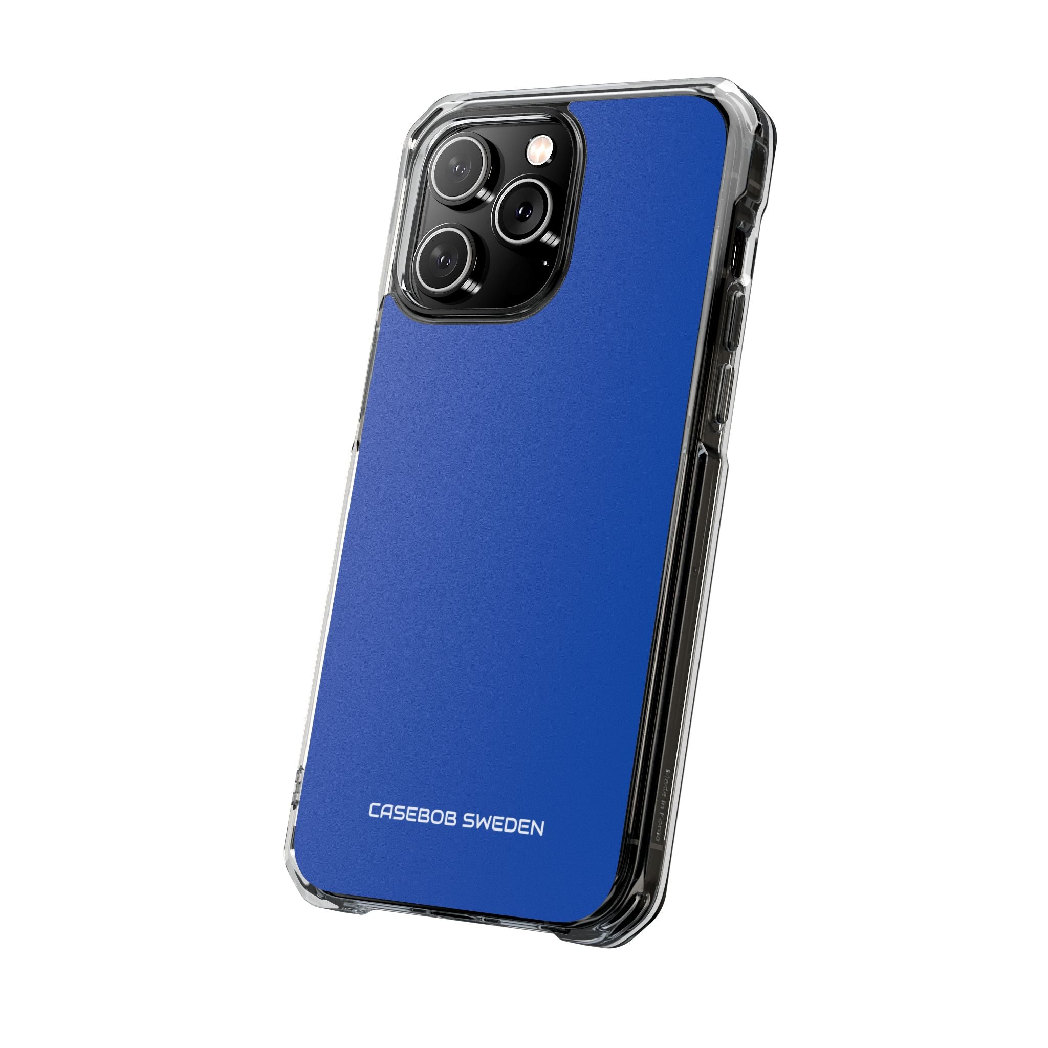 Cobalt Blue - Clear Impact iPhone 14 Phone Case