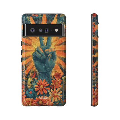 Flowers Embrace Peace - Google Pixel Case
