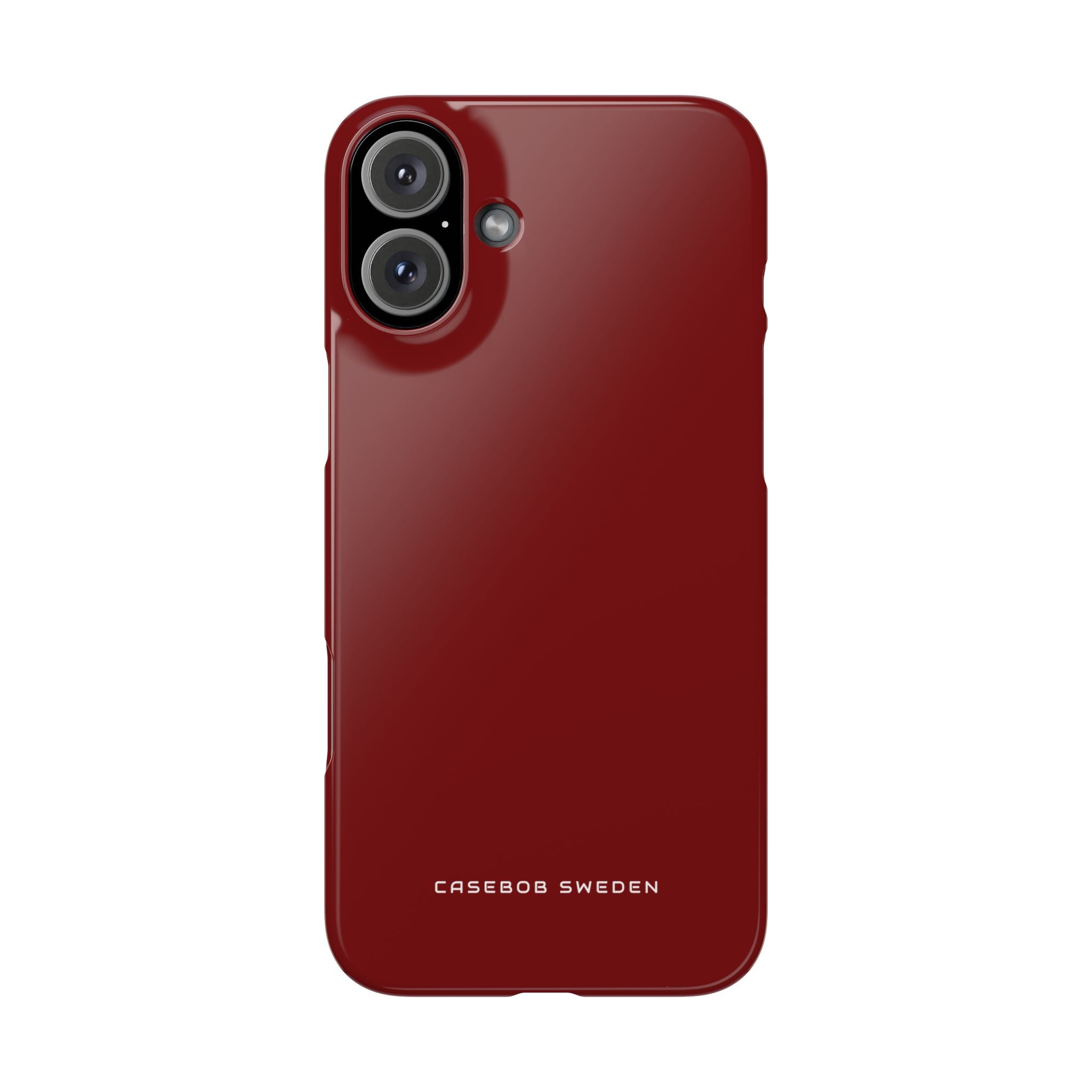 Maroon iPhone 16 - Slim Phone Case