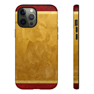 Vintage Gold Mirror - Protective Phone Case