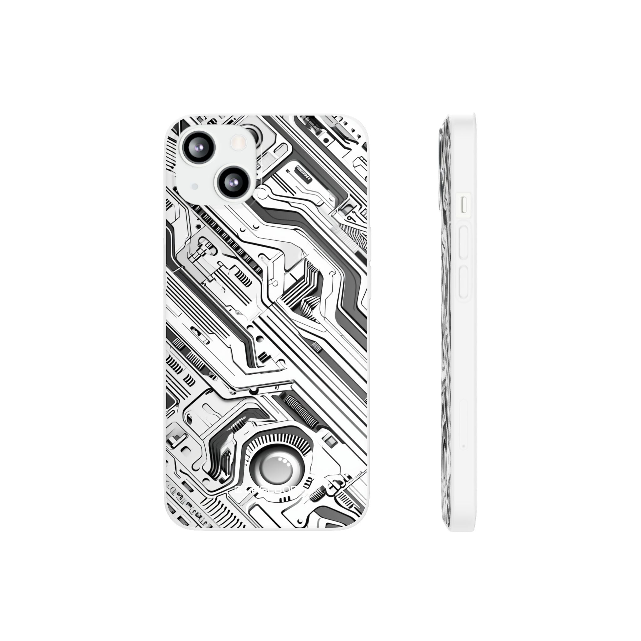 Techno Circuitry | Flexible Phone Case for iPhone