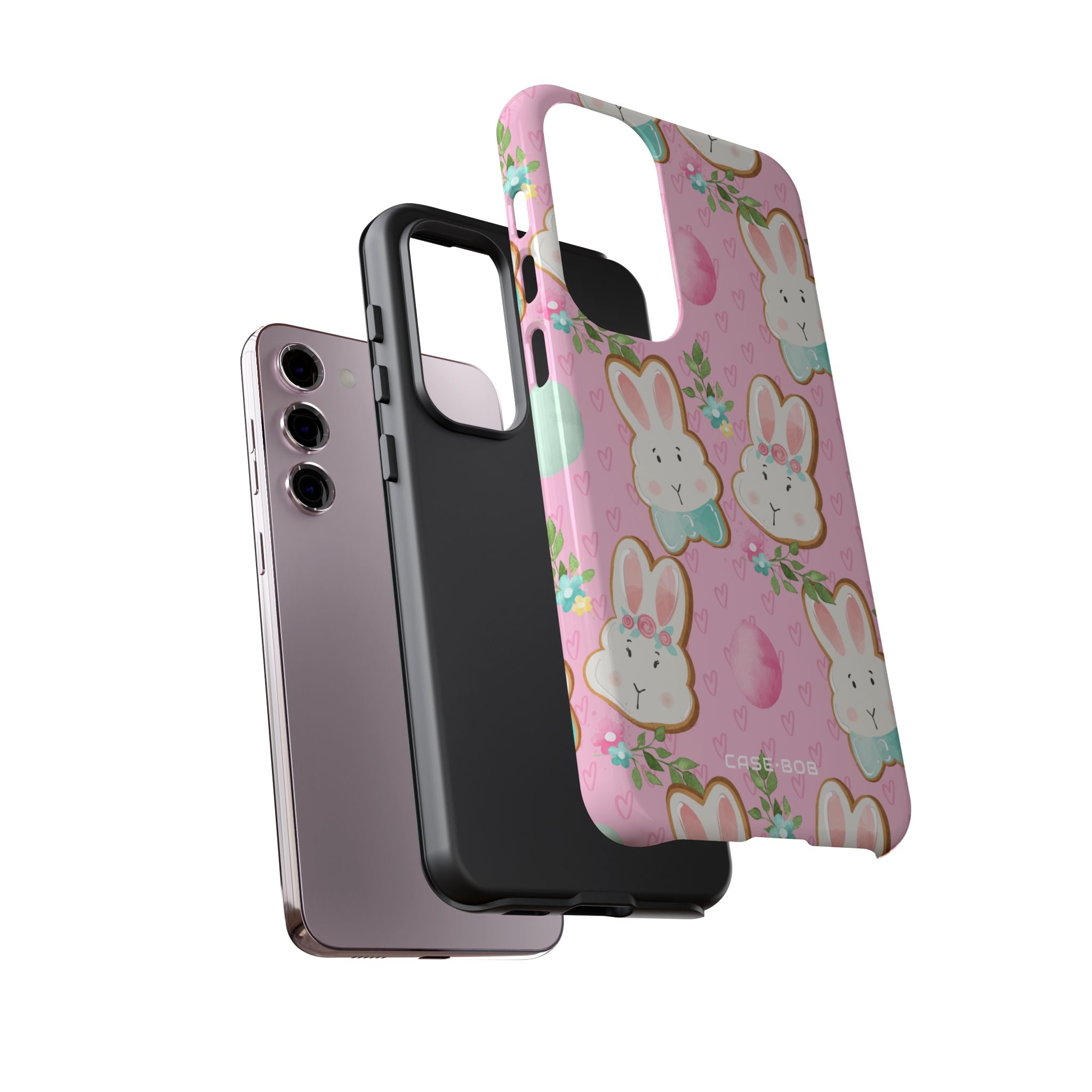 Bunny Blossom Samsung S23 Plus Case - Tough