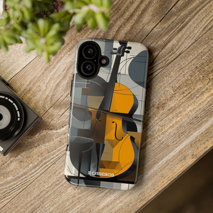 Abstract Elegance: Cello Harmony - for iPhone 16