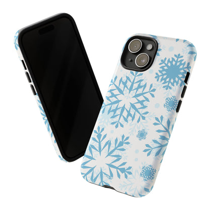 Winter Snowflake Symphony - iPhone Case