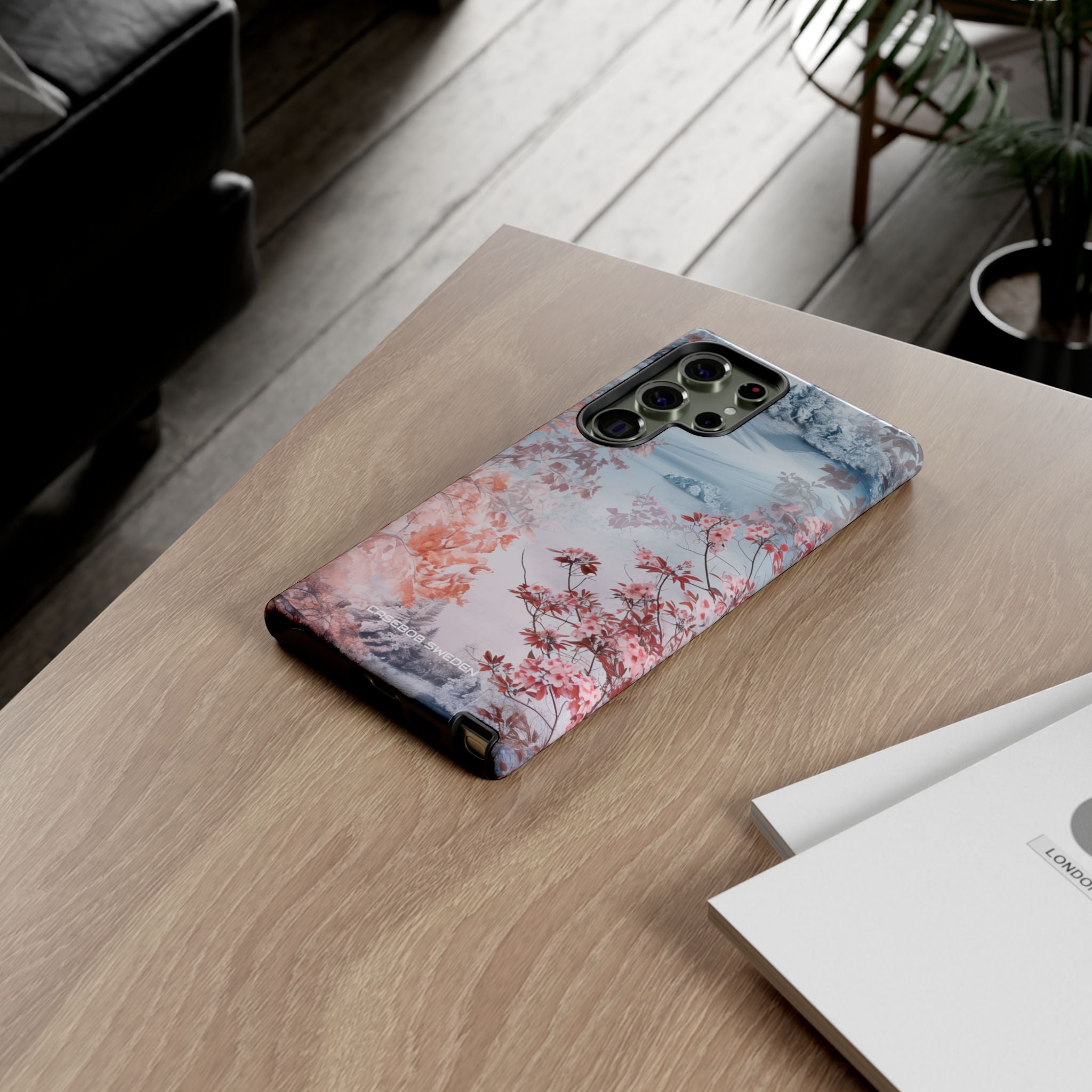 Floral Serenity Case - Tough Samsung S23 Phone Case