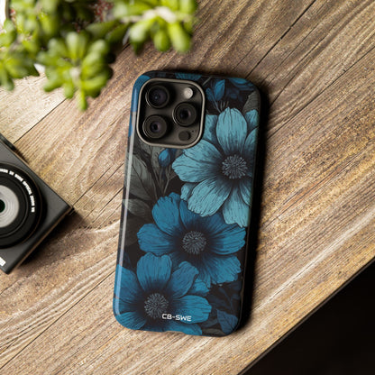 Flower Embrace Depth - iPhone Case