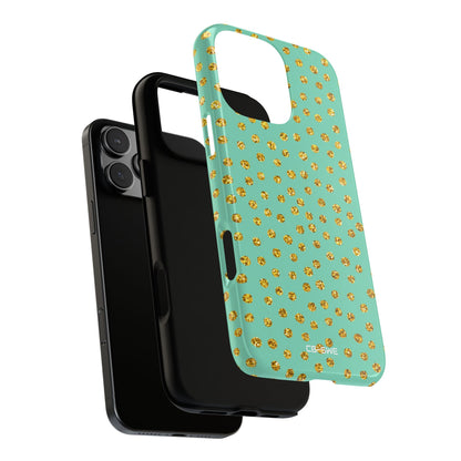 Golden Dots Dance - iPhone Case
