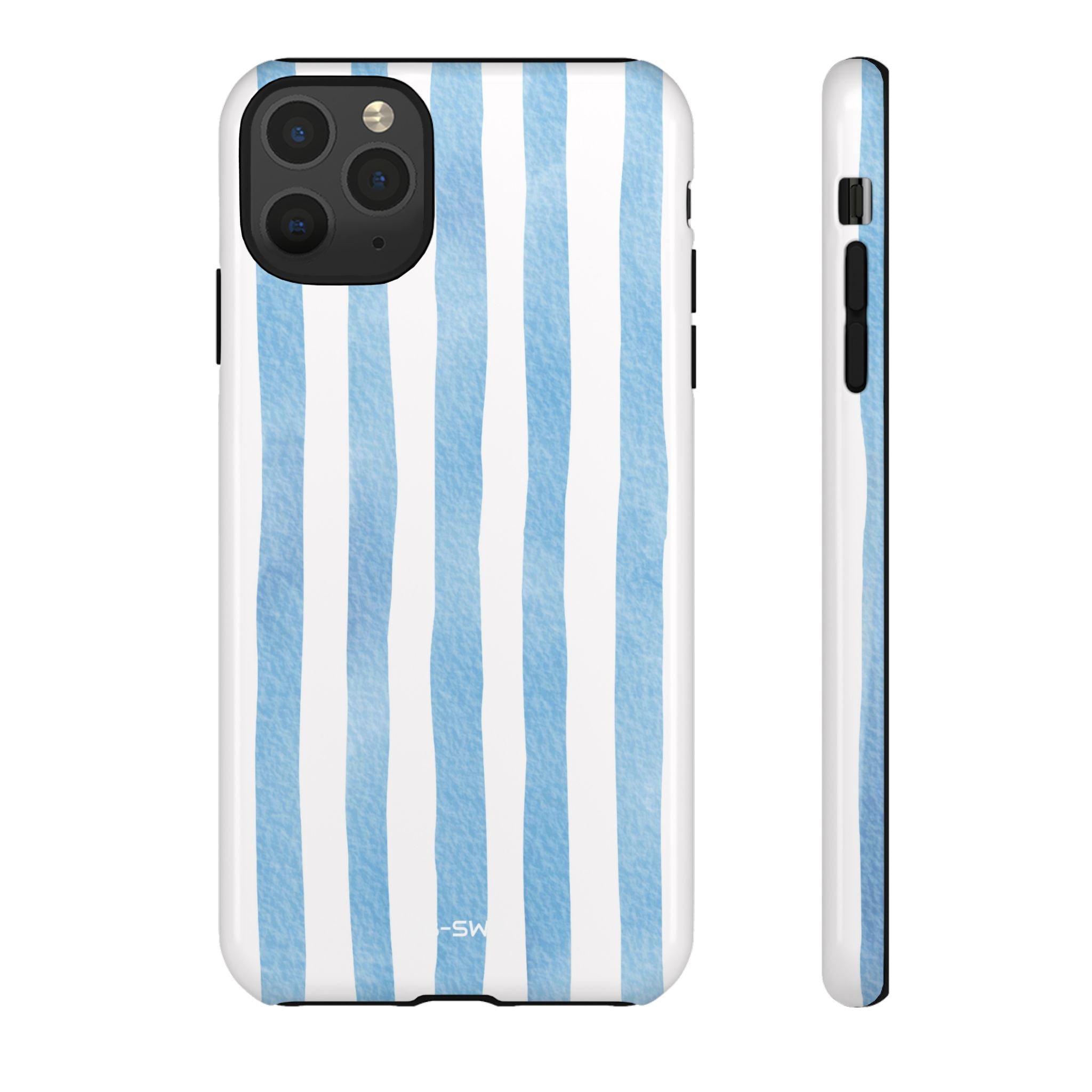 Soft Blue Watercolors - iPhone Case