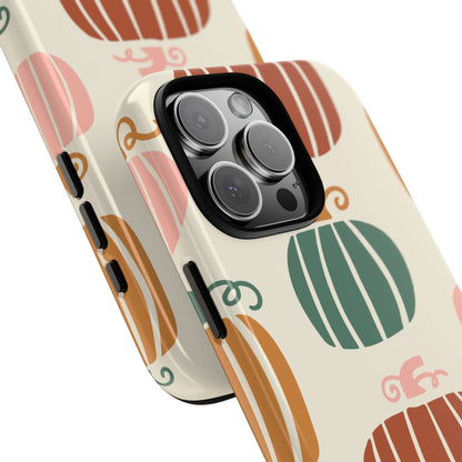 Whimsical Pumpkin Harmony - iPhone Case