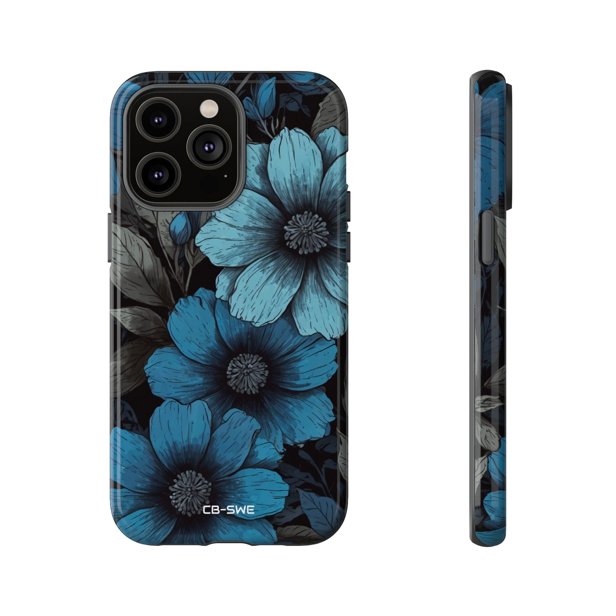 Flower Embrace Depth - iPhone Case