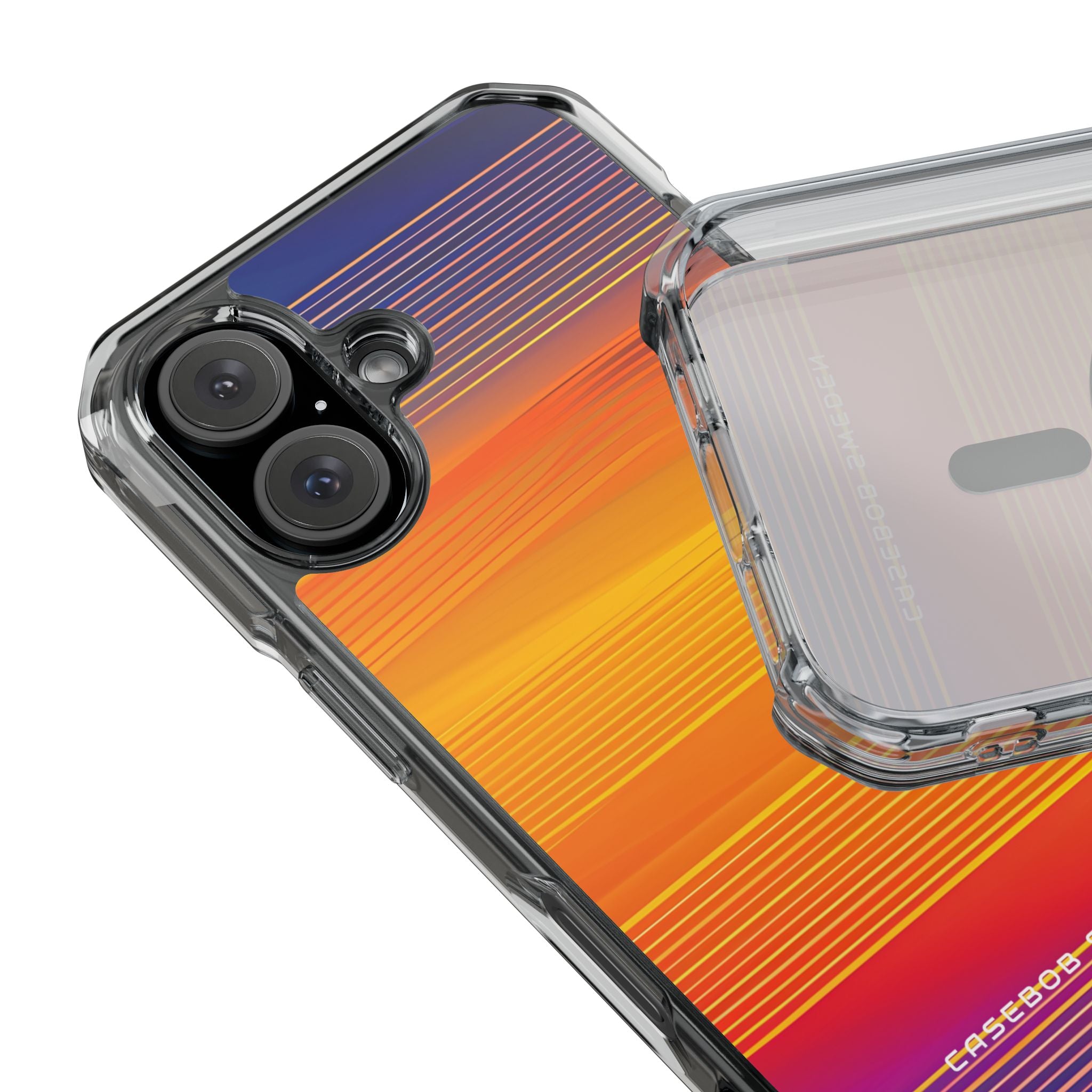 Gradient Sunset Flow iPhone 16 - Clear Impact Phone Case