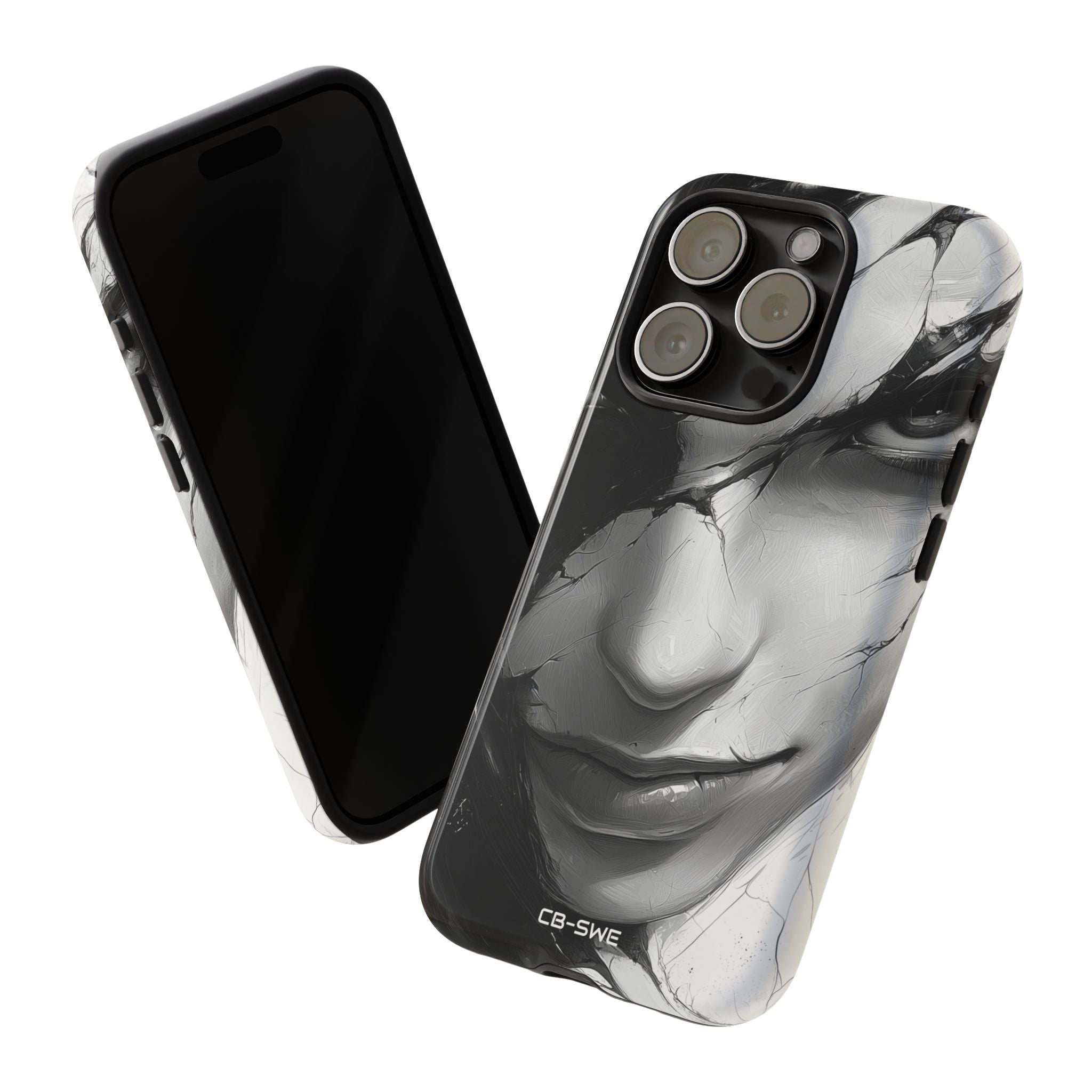 Shattered Gaze Reflects - iPhone Case