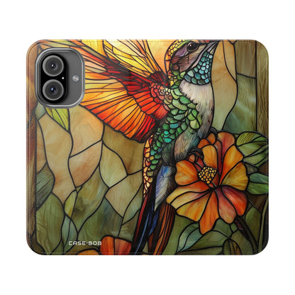 Hummingbird Radiance - iPhone 16  Case - Wallet