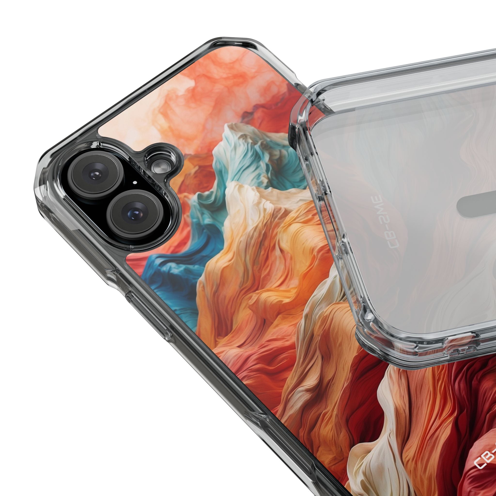 Mountain Waves Flow iPhone Case - Impact