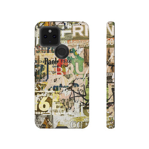 Grunge Vintage Poster - Protective Phone Case