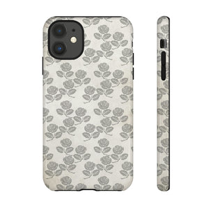 Roseniara Gothic Flower - Protective Phone Case