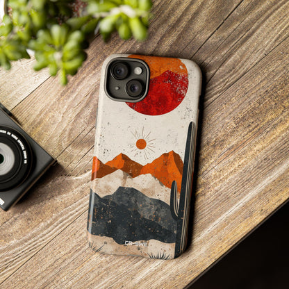 Desert Sun Rises - iPhone Case