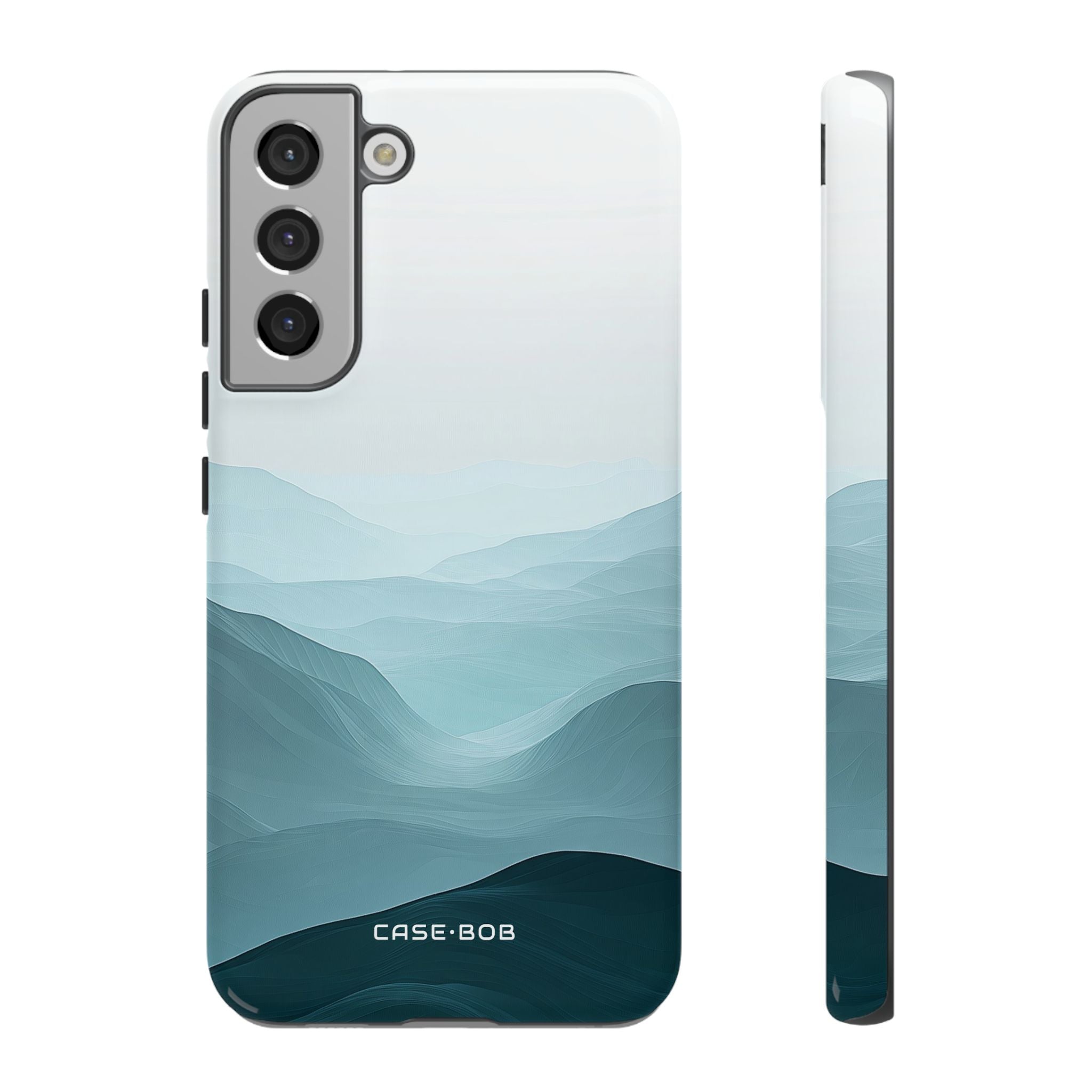Teal Mist Mountains Samsung S22 Plus Case - Tough