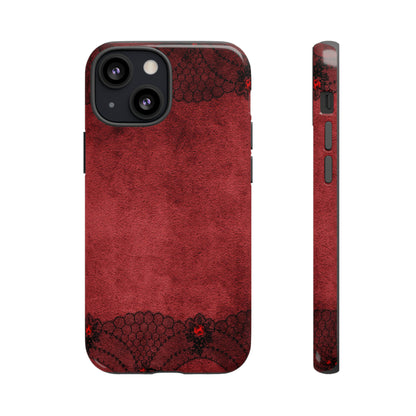 Flutterse Gothic Flower - Protective Phone Case