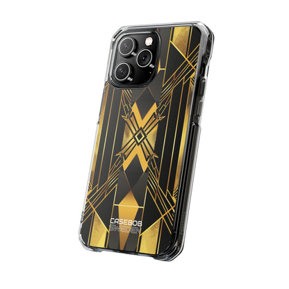 Golden Deco Symphony iPhone 14 - Impact Clear+