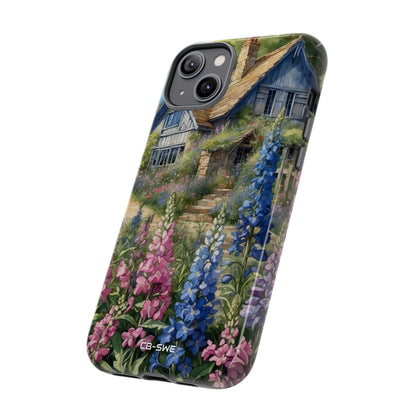 Cottage Surrounded Blossoms - iPhone Case