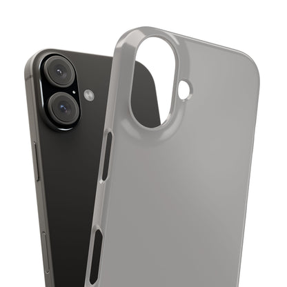 Dark Gray iPhone 16 - Slim Phone Case