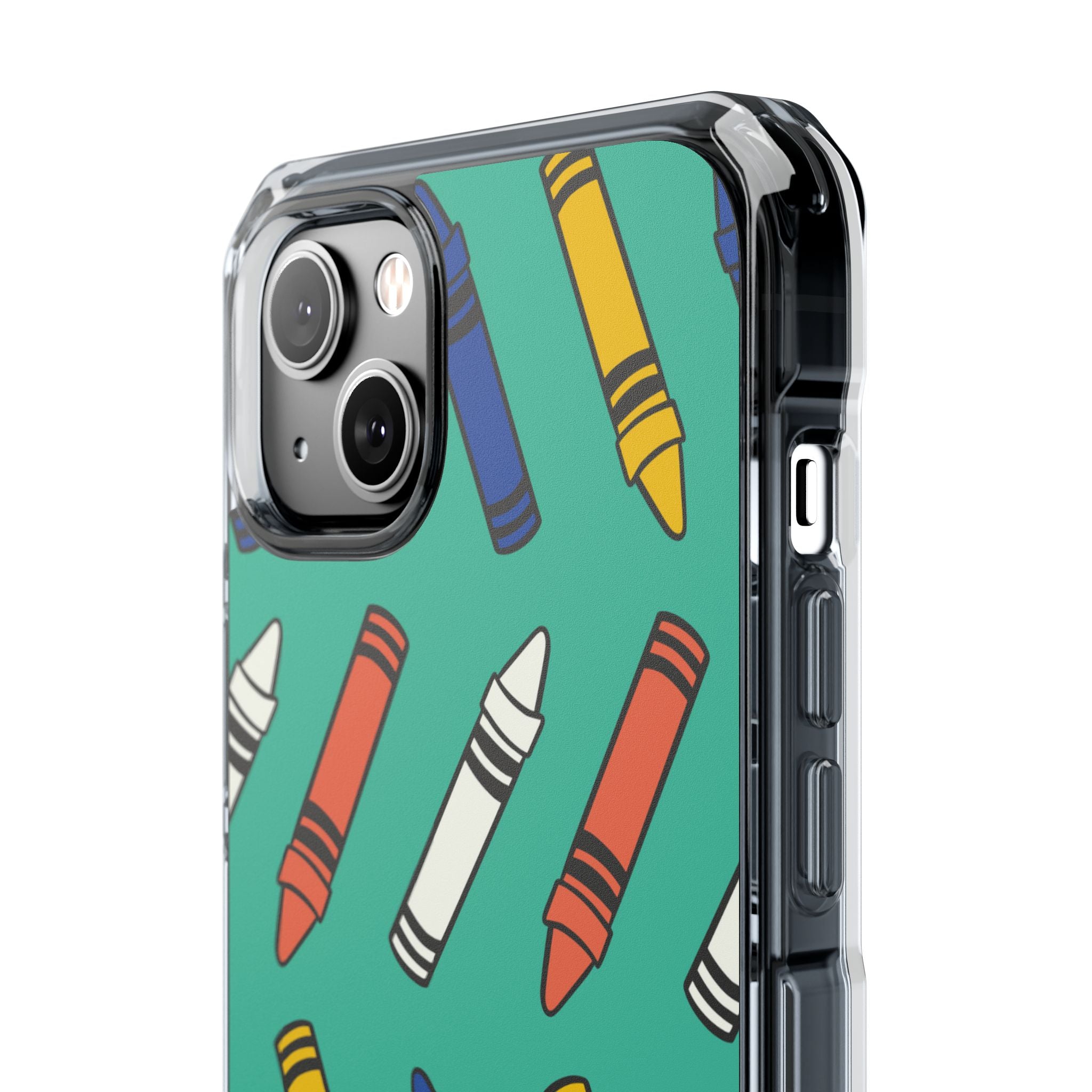 Crayons Dance Playfully iPhone Case - Impact