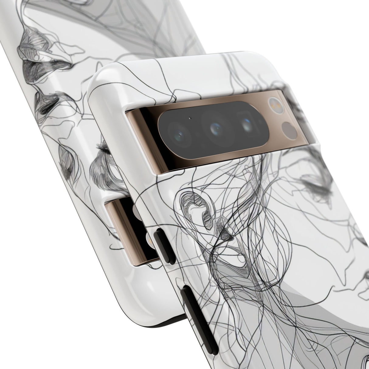 Ethereal Contours | Protective Phone Case for Google Pixel