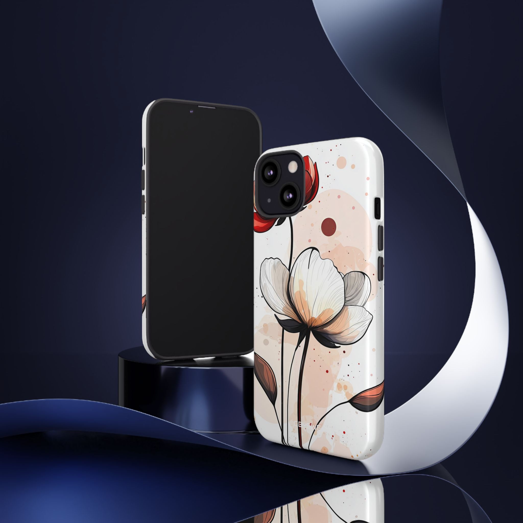 Vibrant Floral Elegance - iPhone Case