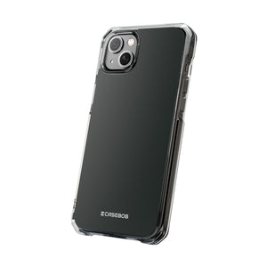 Dunkles Dschungelgrün | Handyhülle für iPhone (Clear Impact Case – magnetisch) 