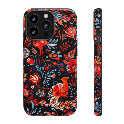 Vivid Birdscape iPhone 13 Pro Case - Tough