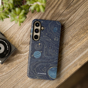 Celestial Whimsy: Hand-Drawn Universe - For Samsung S24