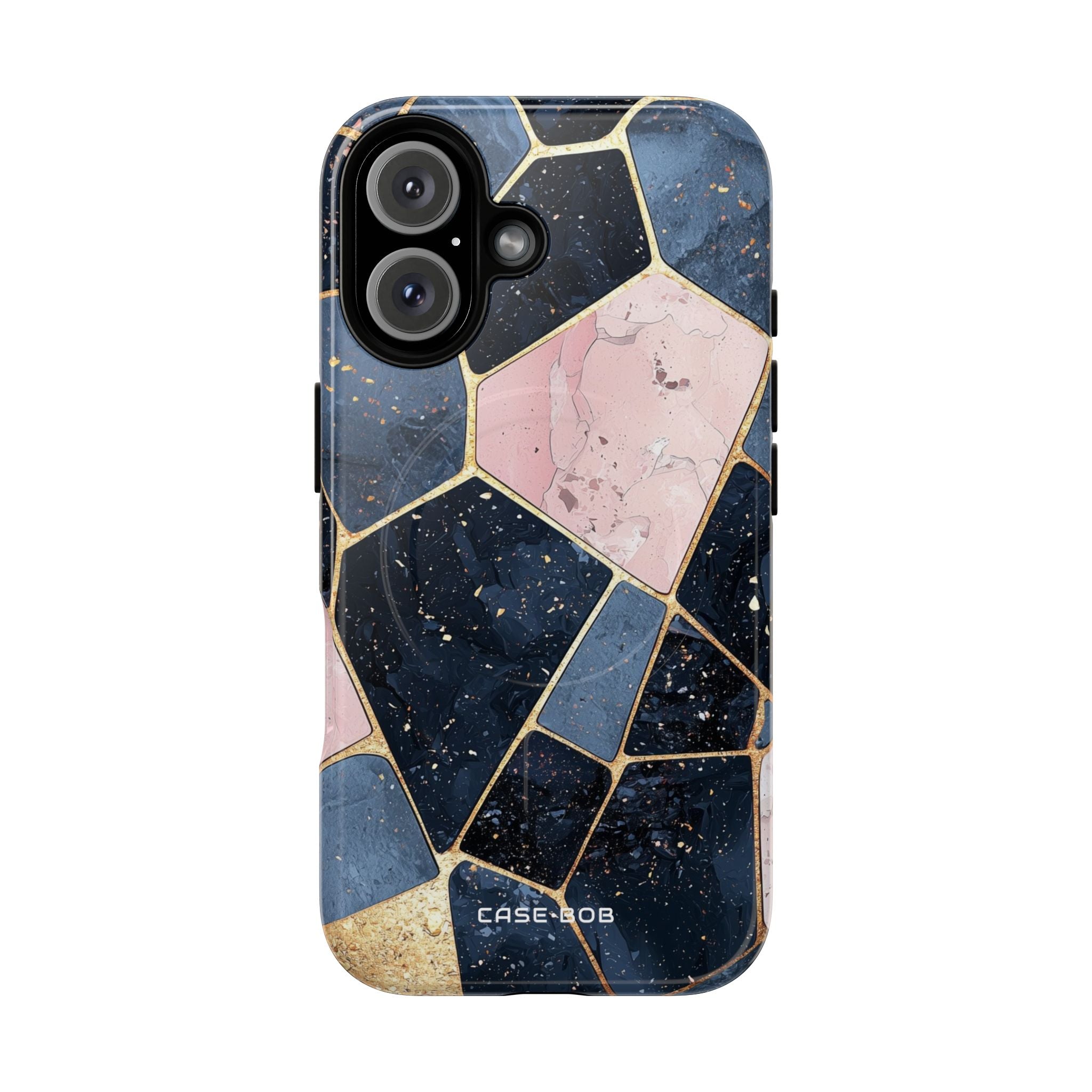 Golden Mosaic iPhone 16 Case - Tough+