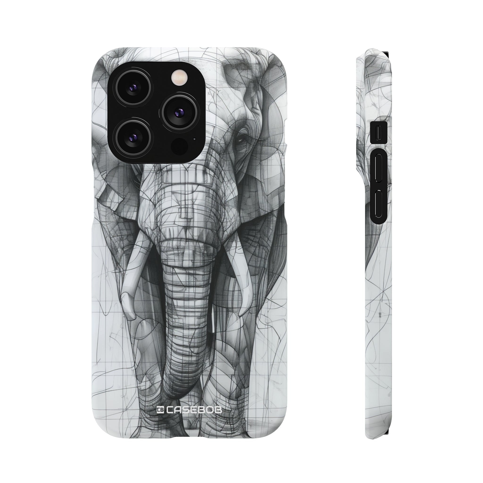 Technic Elephant | Slim Phone Case for iPhone