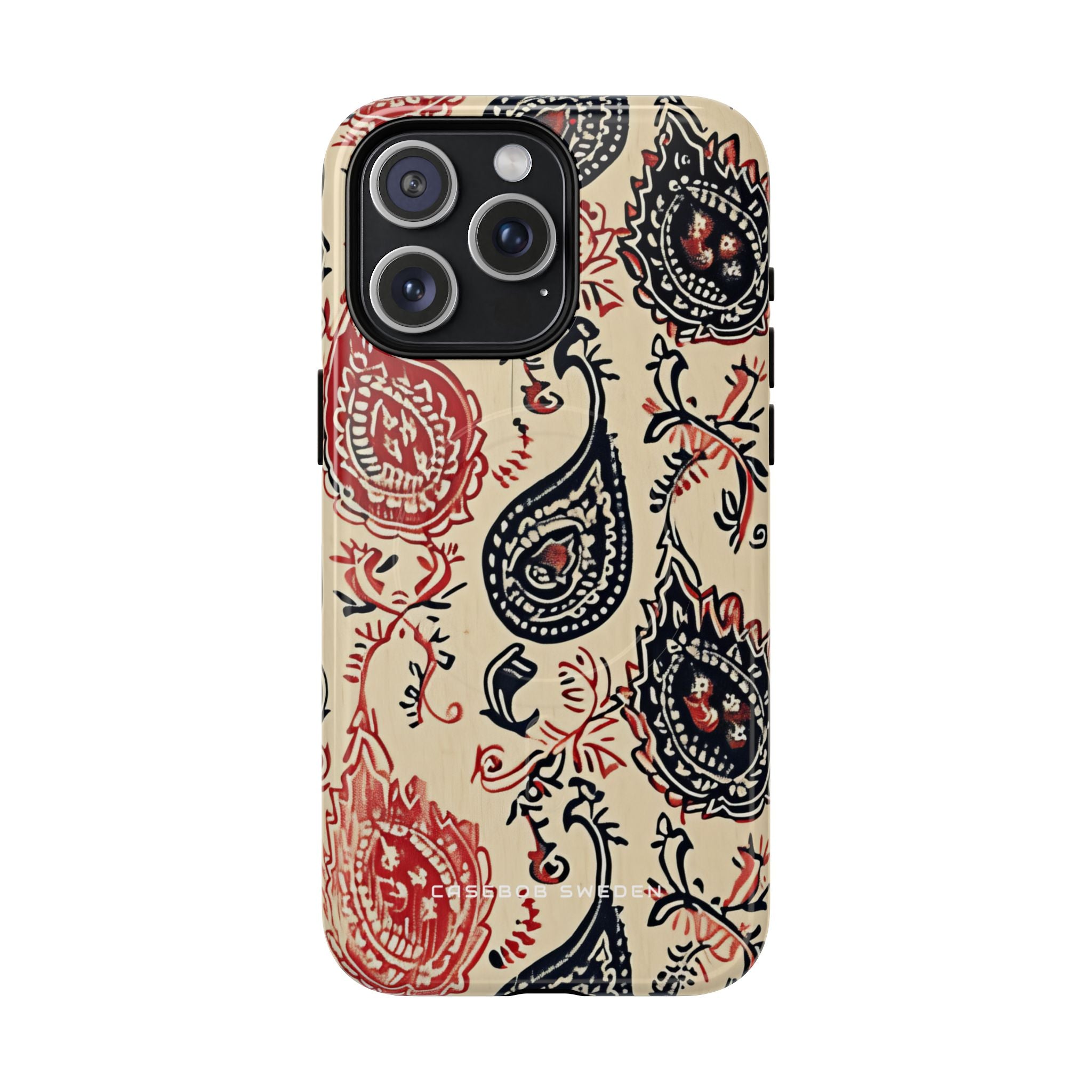 Vintage Paisley Elegance iPhone 15 | Tough+ Phone Case