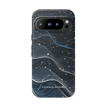 Cosmic Gradient Waves Google Pixel 9 - Tough Phone Case