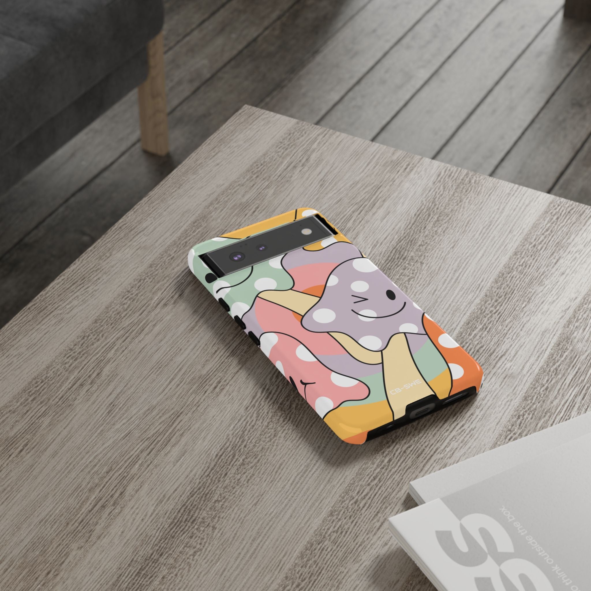 Playful Mushroom Friends - Google Pixel Case
