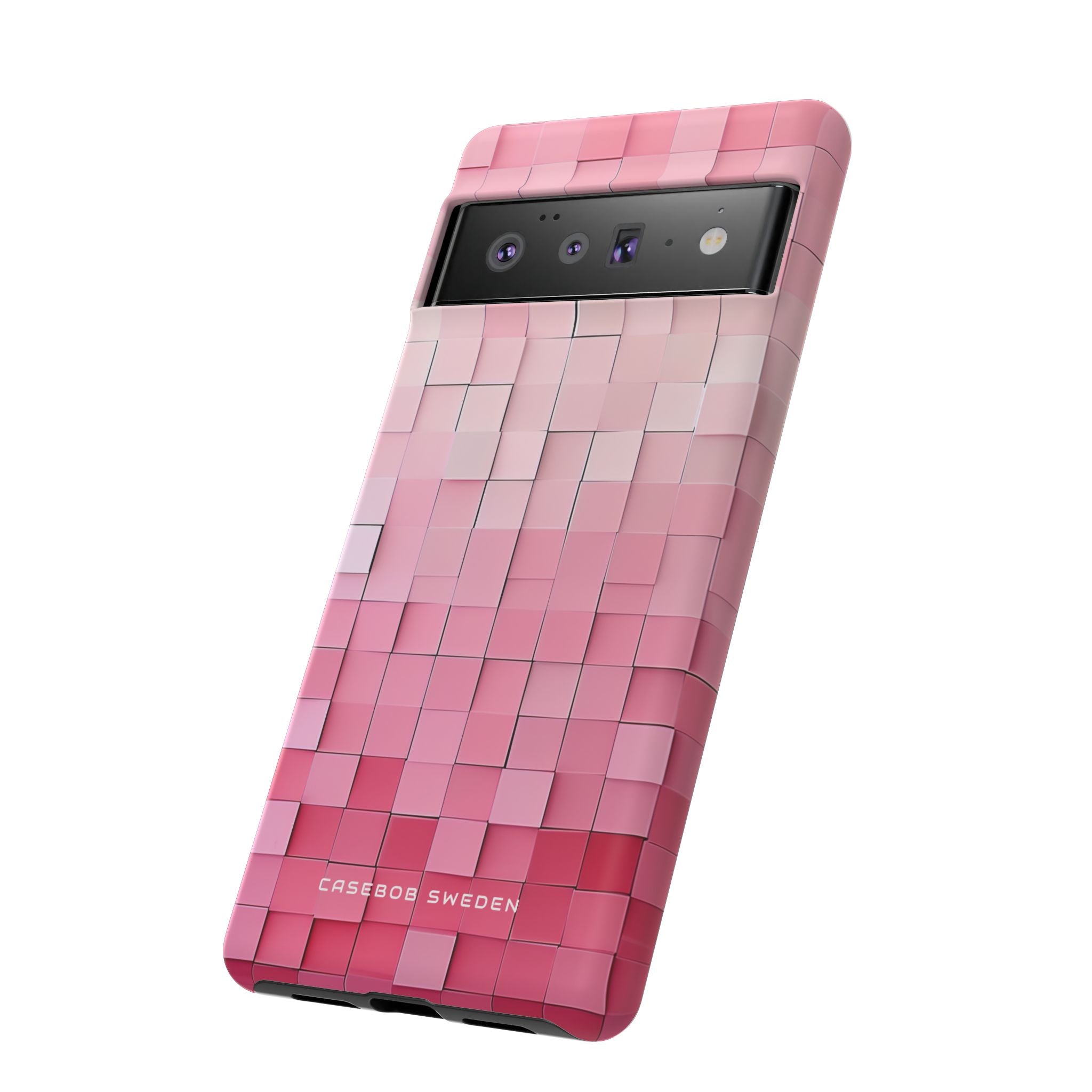 Gradient Pink Mosaic Google Pixel 6 - Tough Phone Case