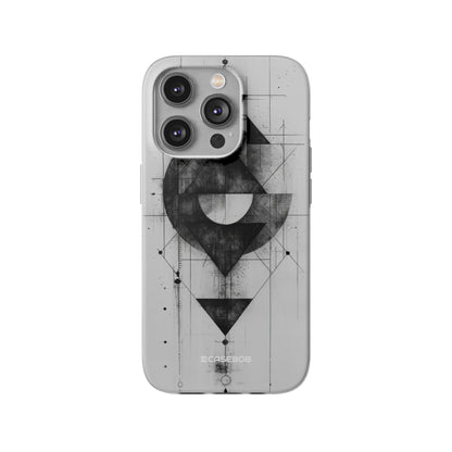 Monochrome Geometry | Flexible Phone Case for iPhone