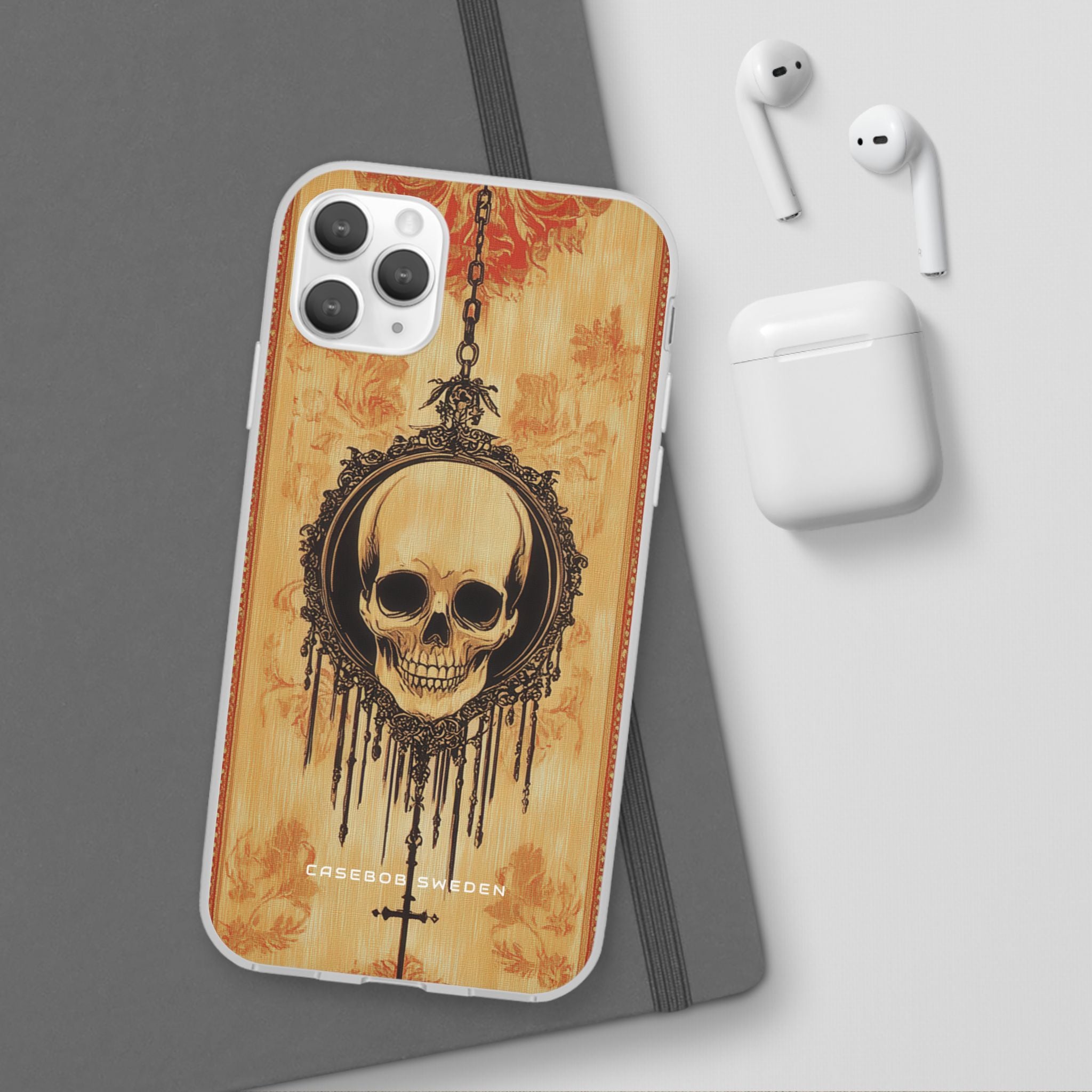 Gothic Skull Elegance iPhone 11 - Flexi-Telefonhülle