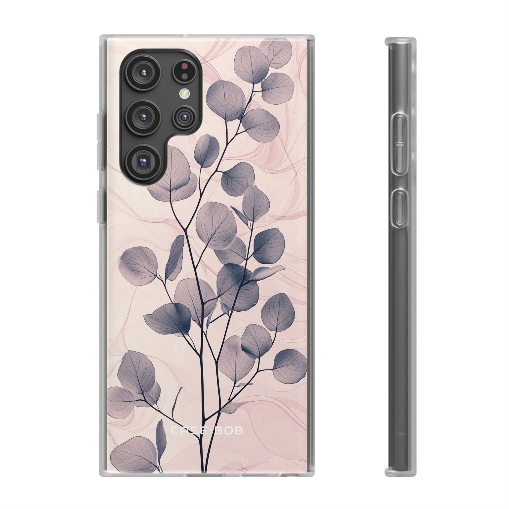 Veined Leaf Whisper Samsung S22 Ultra Case - Soft