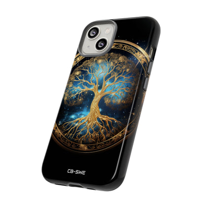 Cosmic Tree Radiance - iPhone Case