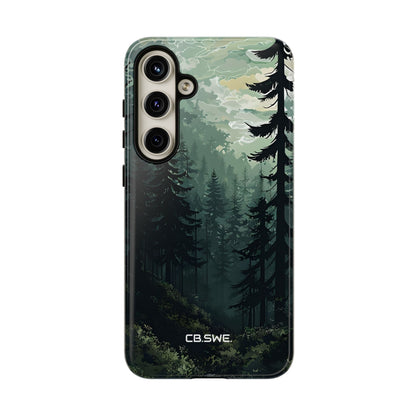 Serene Forest Landscape Phone Cover Samsung S24 - Tough