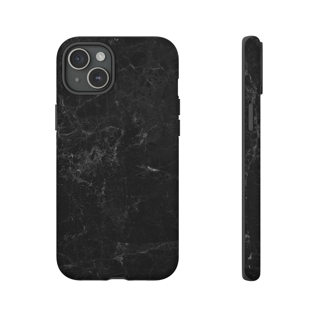 Black Marble - Protective Phone Case