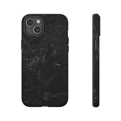 Black Marble - Protective Phone Case