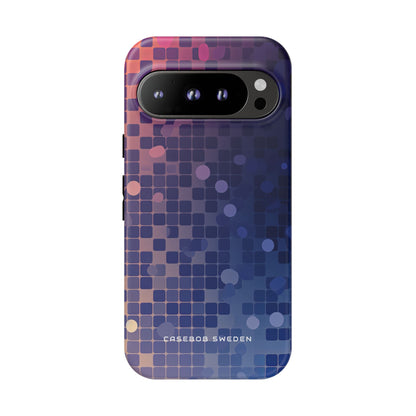 Gradient Harmony in Geometric Flow Google Pixel 9 - Tough Phone Case