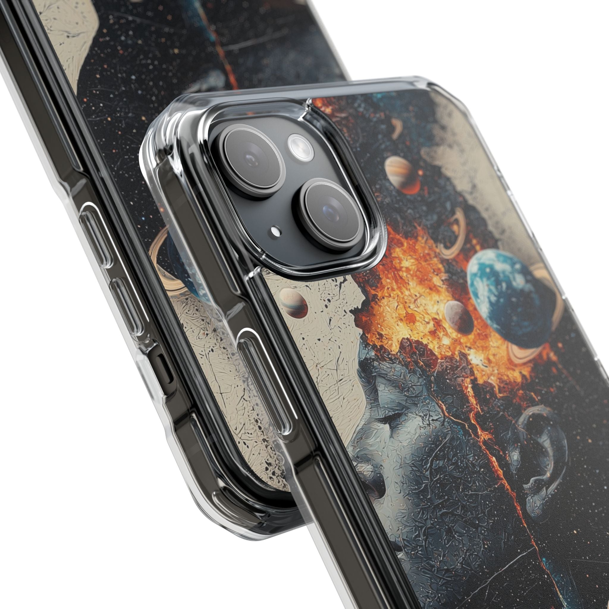 Cosmic Mind Erupts iPhone Case - Impact