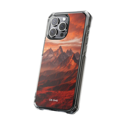 Mountain Peaks Glowing iPhone Case - Impact